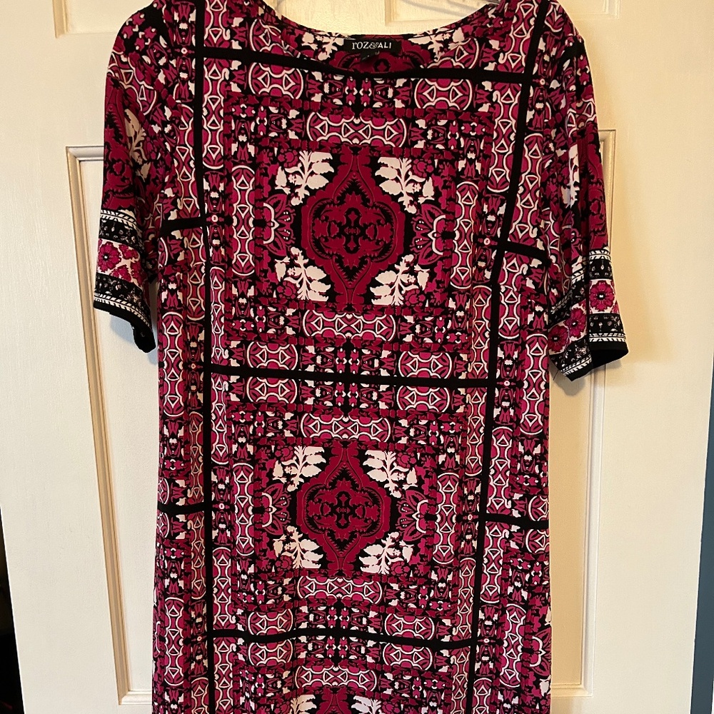 Geometric Print women’s dress size medium